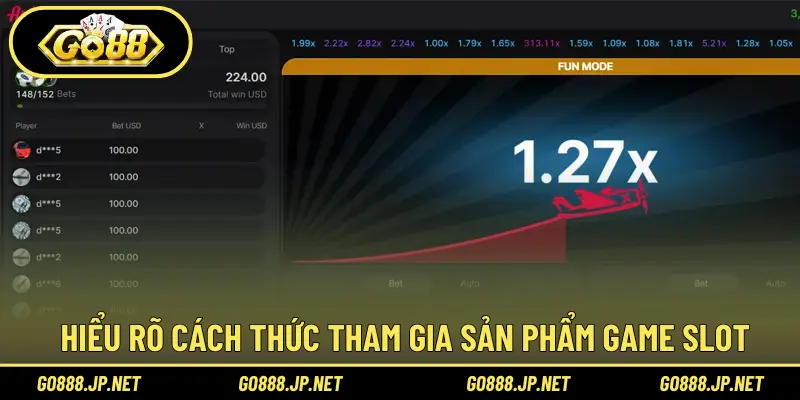 Hiểu rõ cách thức tham gia sản phẩm game slot